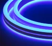 NeonLine ELFLED PVC интерьер, двусторонний, бок.изгиб, 24В, IP53, 8мм, 1м, крат.реза 1см, синий - фото