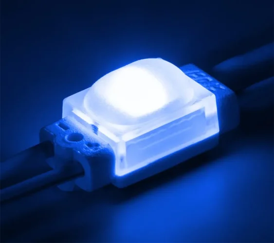 Модуль светодиодный ELF SOL+DOT, 1SMD диод 2835, синий - фото