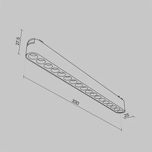 Трековый светильник Точки / Points Radity 4000K 18Вт 36° (Черный) TR082-1-18W4K-M-B - фото 13