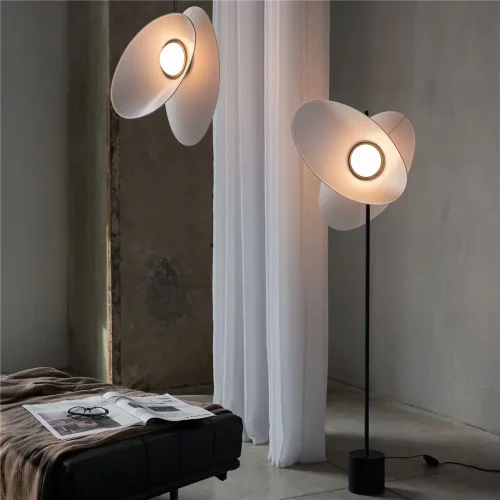 Напольный светильник (торшер) Evolution 3000К 12Вт (Черный) - фото 7