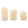 ULD-F056 WW RC CANDLE SET3 Фигура светодиодная Свеча на батарейках 2AA не в-к, в составе набора из 3 штук, Диммируемая, 1 светодиод, Теплый белый свет, Пульт ДУ в-к, TM Uniel - фото 3