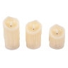 ULD-F056 WW RC CANDLE SET3 Фигура светодиодная Свеча на батарейках 2AA не в-к, в составе набора из 3 штук, Диммируемая, 1 светодиод, Теплый белый свет, Пульт ДУ в-к, TM Uniel - фото 4