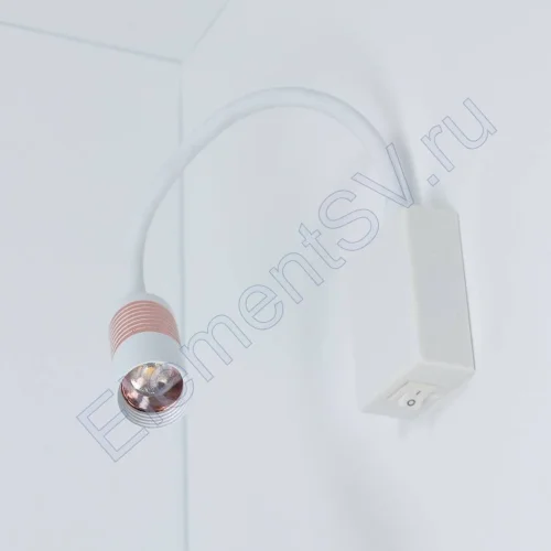 Светильник светодиодный прикроватный DH16 (220V, 5W, warm white, белый корпус) - фото 3.