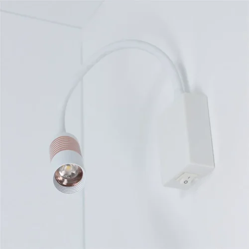 Светильник светодиодный прикроватный DH16 (220V, 5W, warm white, белый корпус) - фото III