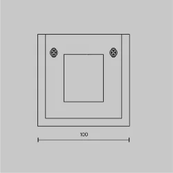 Настенный светильник (бра) Parma 3000К 6Вт IP 20 (Белый)