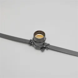 Белт-Лайт 50м, Провод Черный Каучук, Шаг 20 см, 250 Патронов, IP65