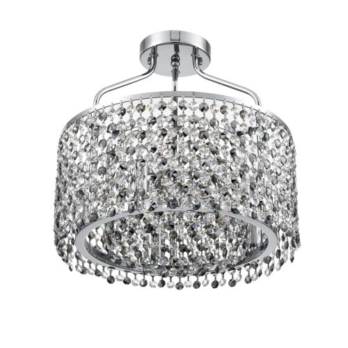 Люстра потолочная «LUMION» 8244/5C, серия: LAYLA (крепление на планке). Фото 1.