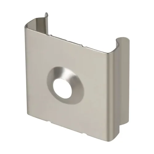 Комплект креплений (для профиля 12×06) 10 шт., ALM005MT (Хром) - фото