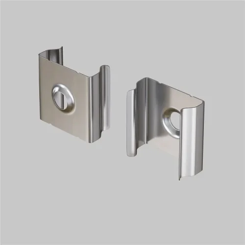 Комплект креплений (для профиля 12×06) 10 шт., ALM005MT (Хром) - фото 4