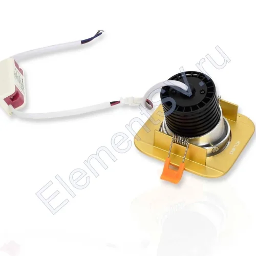 Светодиодный светильник Spotlight AR28 gulch gold (7W, Warm White) - фото 2.