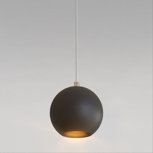 Подвесной светодиодный светильник Giro черный - фото 1