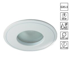 Встраиваемый неповоротный светильник «Novotech» 369305, серия: AQUA (встраиваемый)