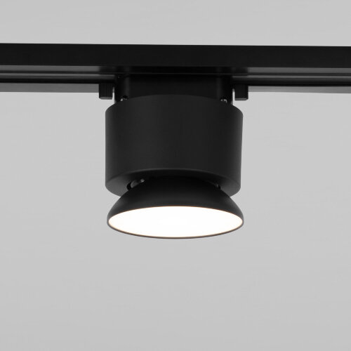 Светильник светодиодный Smooth чёрный матовый 10W 4200K однофазный - Фото 2