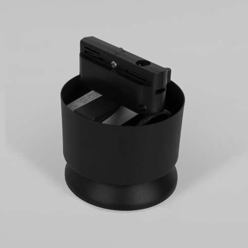 Трековый светильник для однофазного шинопровода Smooth чёрный матовый 10 Вт 4200K - Фото 5