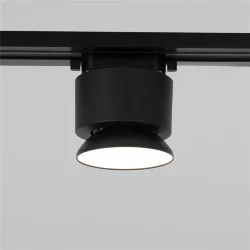 Трековый светильник для однофазного шинопровода Smooth чёрный матовый 10 Вт 4200K 85515/01 (062874)