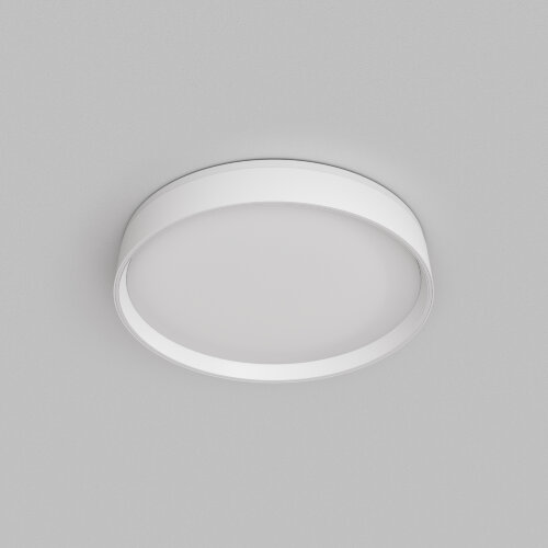 DK6510-WH Накладной светильник, LED, 40W, IP 20, 3000K - 6500K, белый, металл, полимер. Фото 2