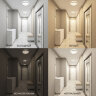 DK6510-WH Накладной светильник, LED, 40W, IP 20, 3000K - 6500K, белый, металл, полимер. Фото 8
