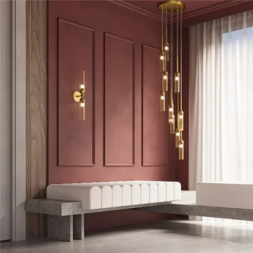 Настенный светильник (бра) Freya FR5379WL-02G (Золото) - фото 11