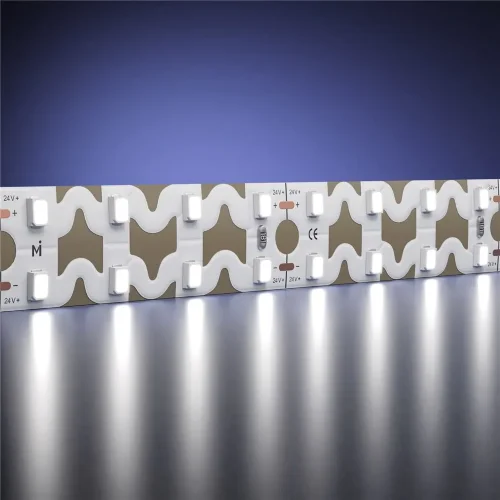 Светодиодная лента Ultra 24В 2835 19,2Вт/м 6000K 5м IP 20 201228 (Белый) - фото 2