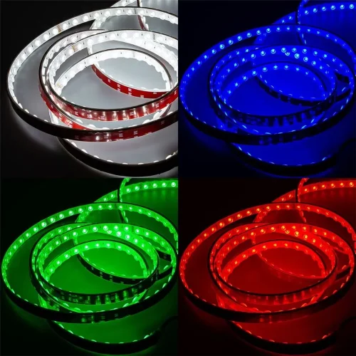 Светодиодная лента линзованная Wall Washer WOL9 (DC24V, 20W/m, 42led/m, RGBW, 45deg, IP65) - фото I