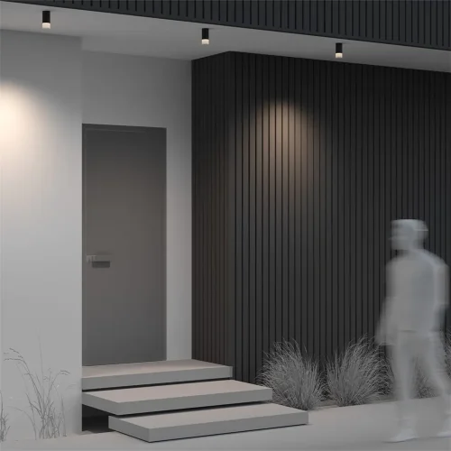 Потолочный светильник Искра / Ember 3000К 5Вт IP 65 (Черный) O499CL-L5B3K - фото 5