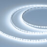 Светодиодная лента RT-A120-5mm 12V Cool 8K (9.6 W/m, IP20, 2835, 5m) (Arlight, 9.6 Вт/м, IP20) 015005(2) - фото