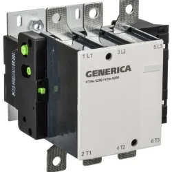 Контактор КТИе-5250 250А 230В/АС3 GENERICA KKTE50-250-230-10