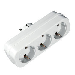 S-GES3-16P Разветвитель сетевой Uniel, количество розеток – 3, Максимальный ток 16А, Максимальная мощность нагрузки – 3500Ватт, заземление, упаковка – пакет