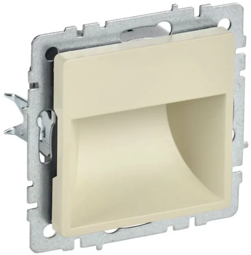 Подсветка светодиодная BRITE встраив. ПЛ20-БрКр механизм беж. IEK BR-FL20-K10 - фото