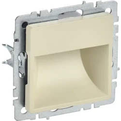 Подсветка светодиодная BRITE встраив. ПЛ20-БрКр механизм беж. IEK BR-FL20-K10