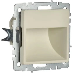 Подсветка светодиодная BRITE встраив. ПЛ20-БрКр механизм беж. IEK BR-FL20-K10