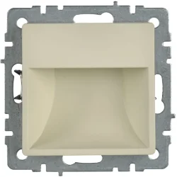 Подсветка светодиодная BRITE встраив. ПЛ20-БрКр механизм беж. IEK BR-FL20-K10