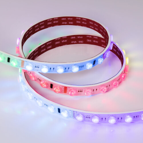 Светодиодная лента герметичная DMX-FLT-PS-S36-23mm 24V RGB-PX6 (20 W/m, IP67, 30deg, 5m) (Arlight) - фото 2