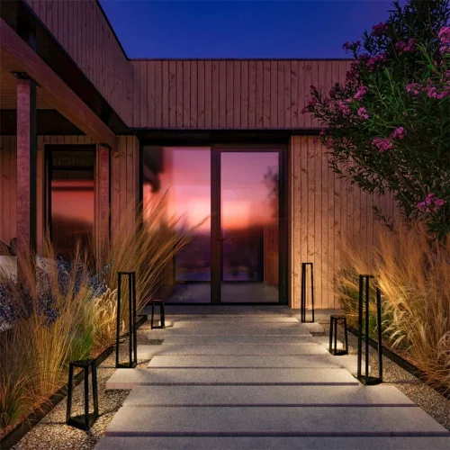 Ландшафтный светильник Luft 3000К 12Вт IP 65 (Черный) - фото 10