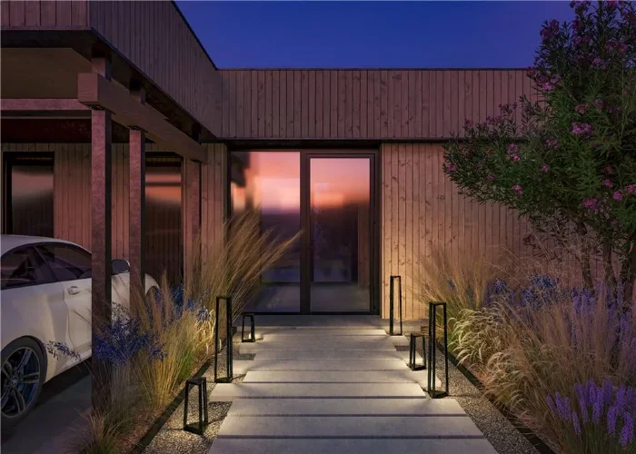 Ландшафтный светильник Luft 3000К 12Вт IP 65 (Черный) - фото 11