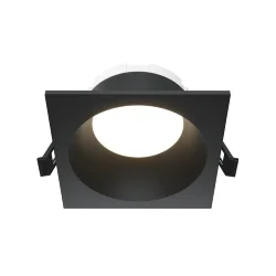 Встраиваемый светильник Пай / Share 1*GX53 12 Вт IP 44 (Черный) DL126-GX53-SQ-B