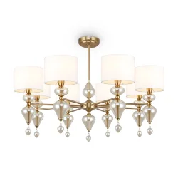 Потолочный светильник Freya FR5369CL-08BS (Латунь)