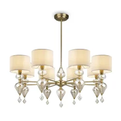 Потолочный светильник Freya FR5369CL-08BS (Латунь)