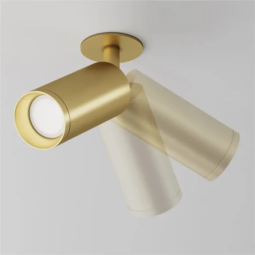 Встраиваемый светильник Focus GU10 10Вт (Матовое Золото) - фото 4