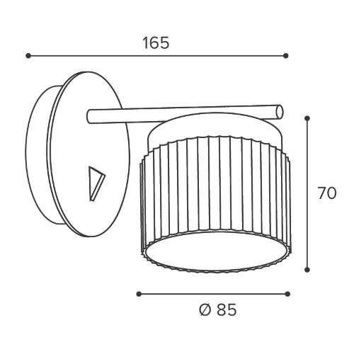 Светильник WOLTA WSL-GX53/W19BG под лампу GX53 Черный / Золотой MUSE - фото 2.