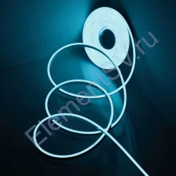 Светодиодный гибкий неон 4.5*13, 24V ice blue LB22 (блистер 5м)