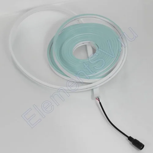 Светодиодный гибкий неон 4.5*13, 24V ice blue LB22 (блистер 5м) - фото 2.