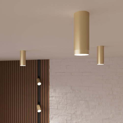 Светильник WOLTA WSL-GU10/19SG под лампу GU10 Песочное золото LUXOR - фото 4.