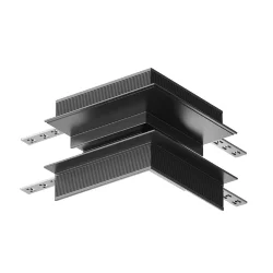 Угловой коннектор внешний Gravity встраиваемый черный (Черный)