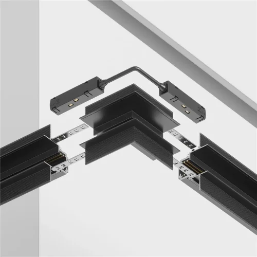 Угловой коннектор внешний Gravity встраиваемый черный (Черный) TRX010OCL-22B - фото 4