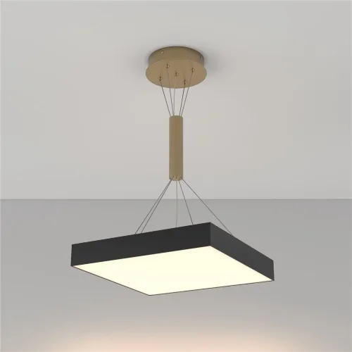 Универсальное крепление для квадратных светильников Zon (400 и 600 мм) (Матовое Золото) - фото 4