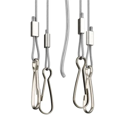 Универсальное крепление для квадратных светильников Zon (400 и 600 мм) (Матовое Золото) - фото 5