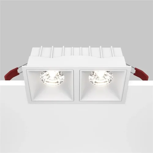 Встраиваемый светильник Альфа / Alfa LED 30 Вт 4000 К 36° (Белый) DL043-02-15W4K-SQ-W - фото 13