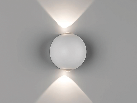 'Светильник настенный GW SFERA-SBL белый, 3000K, GW-A161-2-6-WH-WW - фото