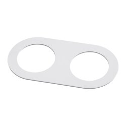 Рамка декоративная к артикулам 357585-357587, 357589, 357909-357910 «Novotech» 357915, серия: METIS